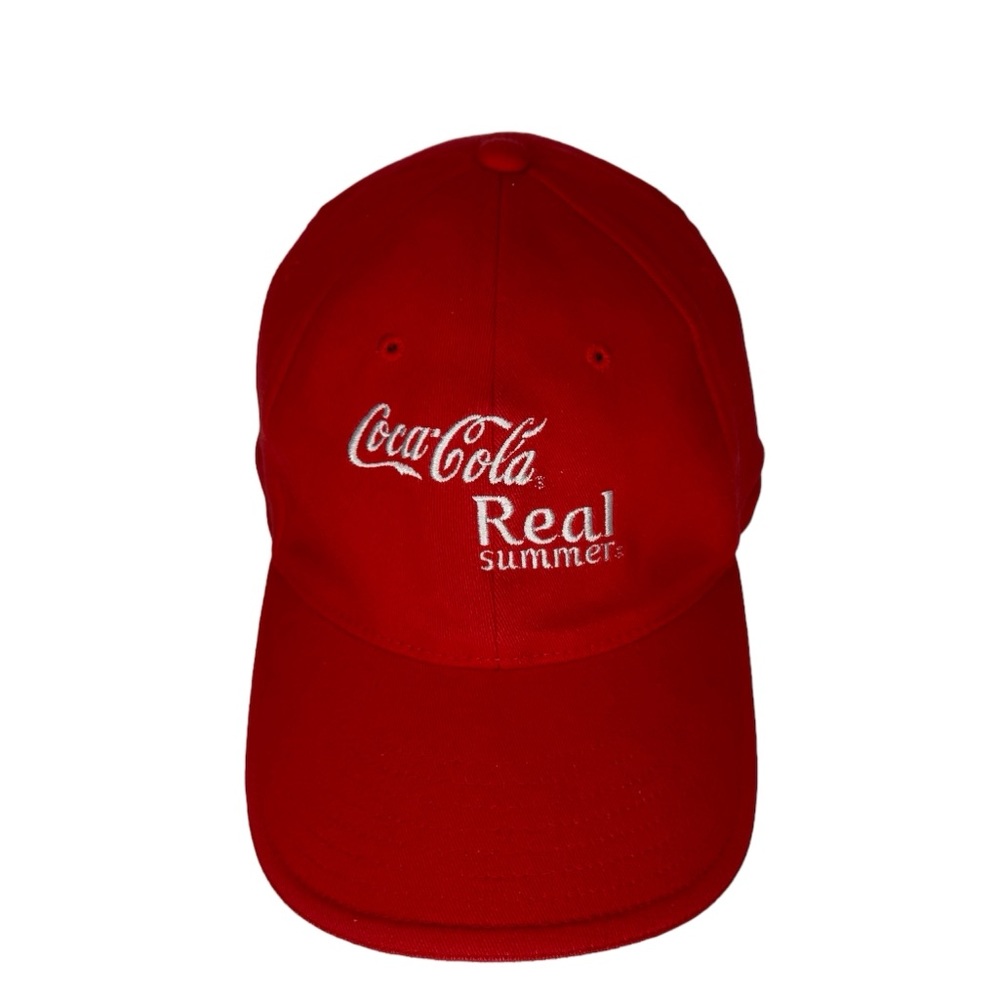 Coca-Cola Real Summer Red Fitted Cap Hat